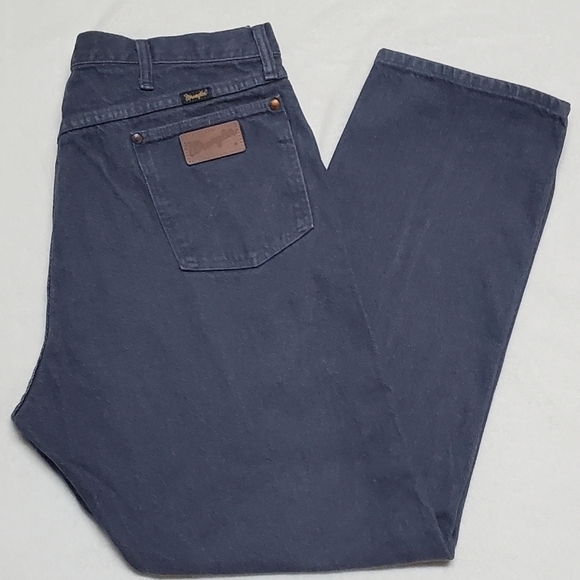 VINTAGE 1980s Wrangler Stone Gray USA Made High Waisted Butt Hugging Jeans - Picture 1 of 9